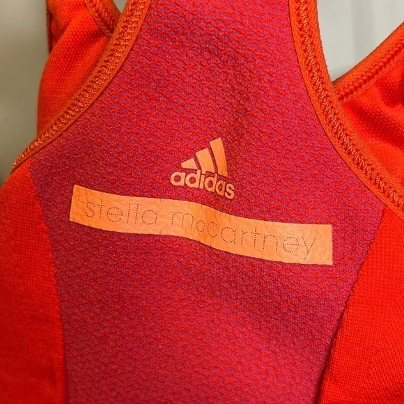 Stella McCartney x Adidas orange pomegranate sports bra - Picture 9 of 12